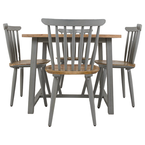 Nordic Grey Collection Square Dining Table