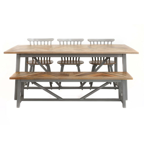 Nordic Grey Collection Dining Table