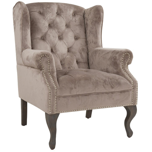 Chelsea Button Pressed Wing Chair