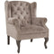 Chelsea Button Pressed Wing Chair