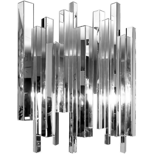 Libra Crystalline Effect Mirror Embossed Edges