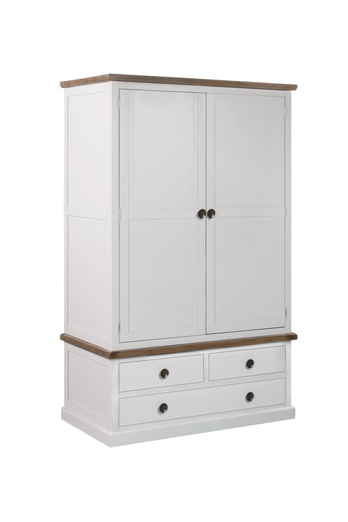 The Hampton Collection Three Drawer Two Door Wardrobe