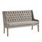 Henley Luxury Large Button Pressed Dining Bench