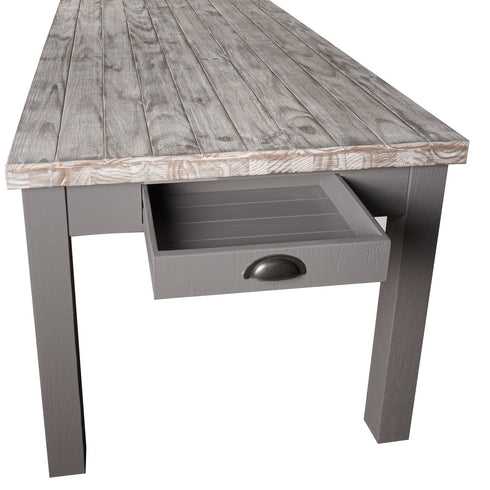 The Oxley Collection Dining Table With Two Drawers