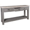 The Oxley Collection Three Drawer Console Table