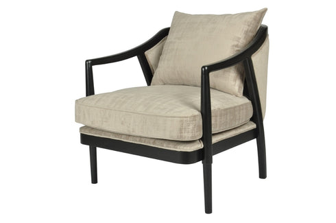 Chair - Natural Cream Velvet