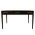 3 Drawer Desk Mahogany Black Stain