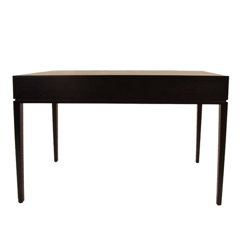 3 Drawer Desk Mahogany Black Stain