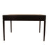 3 Drawer Desk Mahogany Black Stain