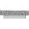 Libra Venus Nickel Rectangular Chandelier G9 40W