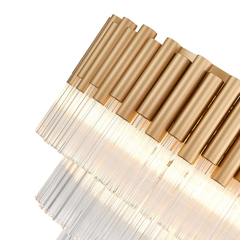 Flush luminaire in Gold Pendant