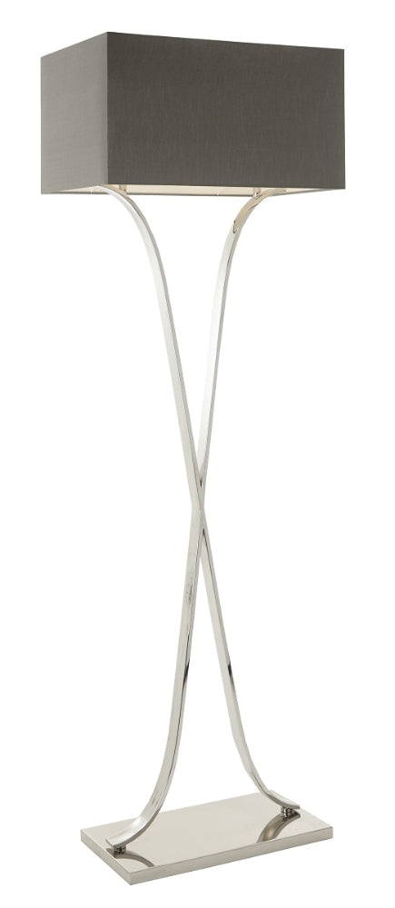 Nickel Finish Floor Lamp