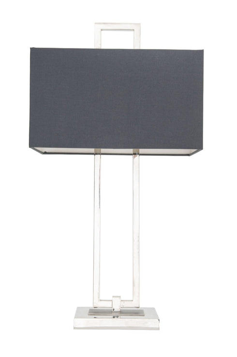 Nickel Finish Table Lamp