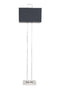 Nickel Finish Floor Lamp