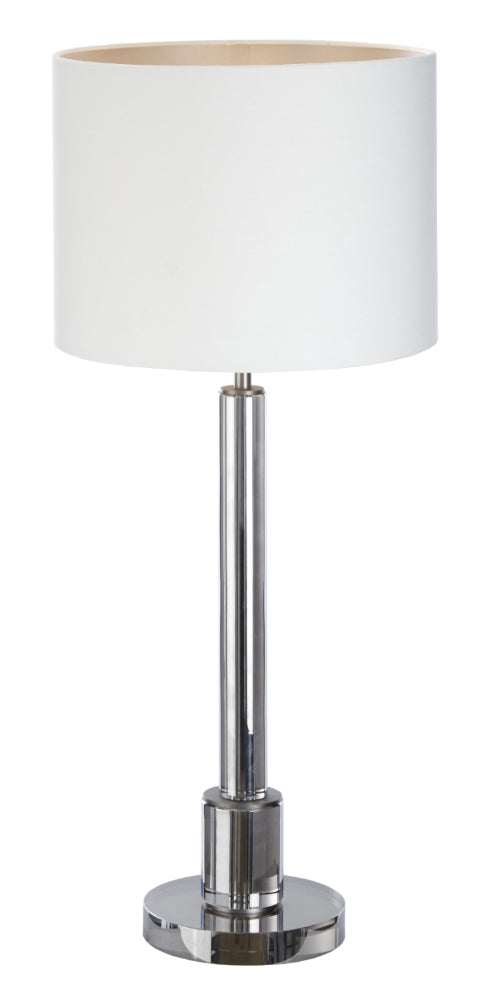 Gunmetal Finish Table Lamp