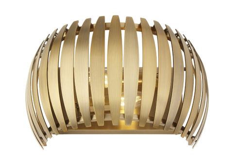 Antique Brass Finish Wall Lamp