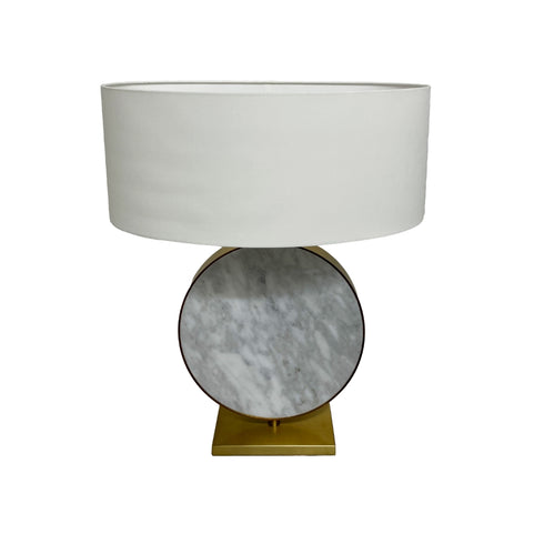Pale Gold Finish Table Lamp