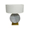 Pale Gold Finish Table Lamp