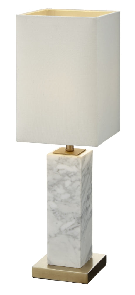 White Marble Table Lamp