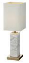 White Marble Table Lamp