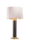 Pale Gold Finish Table Lamp (Base Only)