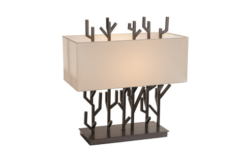 Dark Brass Finish Table Lamp