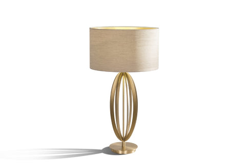 Antique Brass Finish Table Lamp