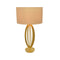 Pale Gold Finish Table Lamp