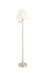 Brushed Nickel Finish Floor Lamp