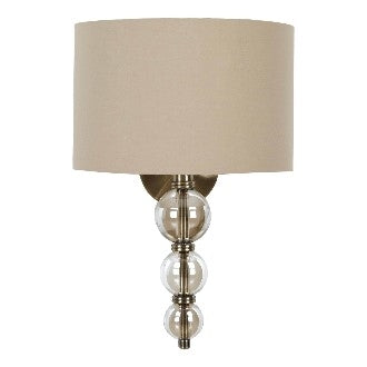 Antique Brass Finish Wall Lamp