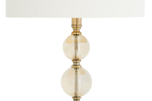Antique Brass Finish Table Lamp (Base Only)
