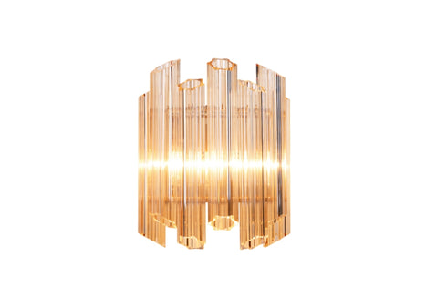 Antique Brass Finish Wall Lamp