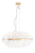 Dia80cm Pendant Brass Finish - Metal and Crystal