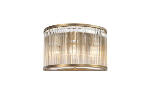 Antique Brass Finish Wall Lamp