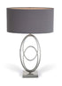 Rings Nickel Finish Table Lamp