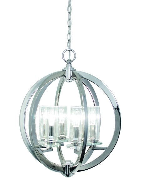 6 Light Globe Ceiling Light - Contemporary Design