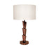 Chocolate Chrome Table Lamp