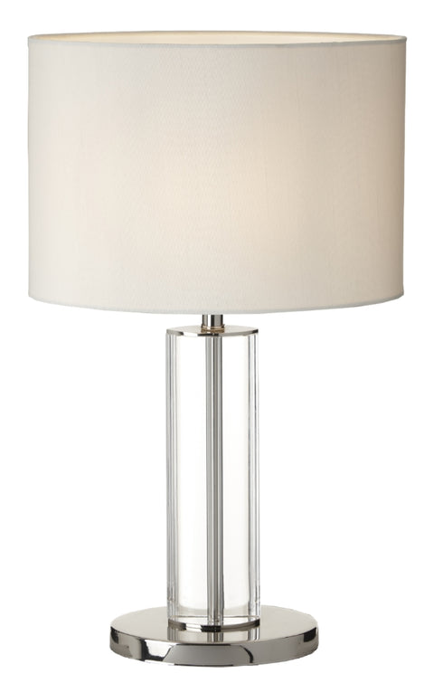 Nickle Finish Table Lamp