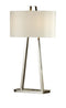Brushed Nickel Finish Table Lamp