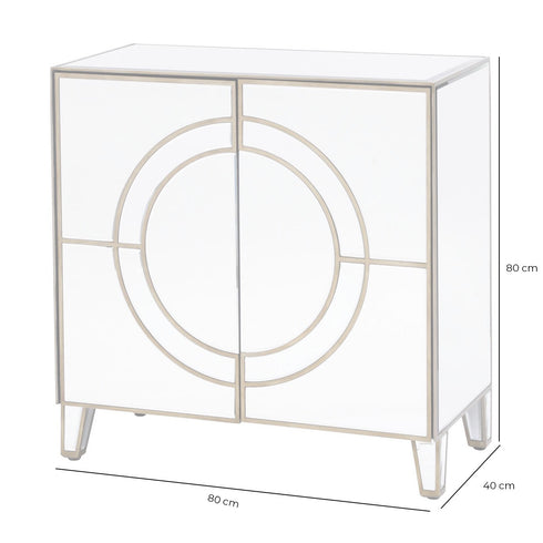 Libra Claridge Circle Link 2 Door Cabinet