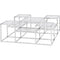 Libra Gatsby Square Stainless Steel Coffee Table