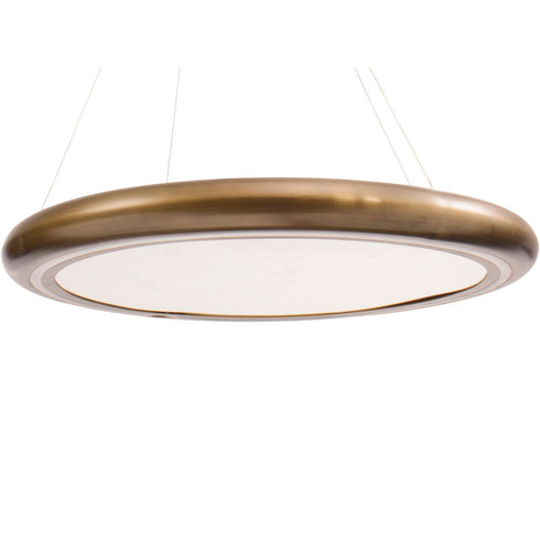 Libra Large Gold Ring Statement Chandelier – LED 85W