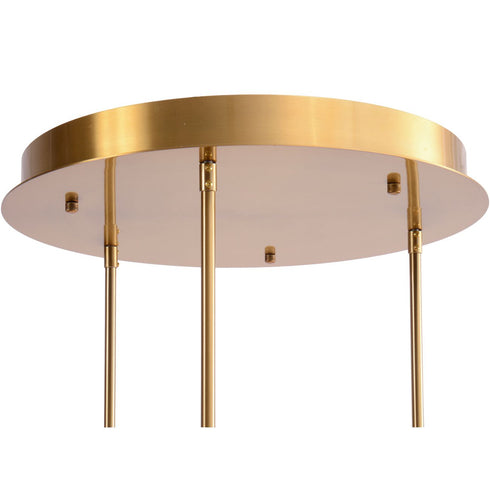 Libra Set Of Three Crystal Pendant Lights E14 40W 12