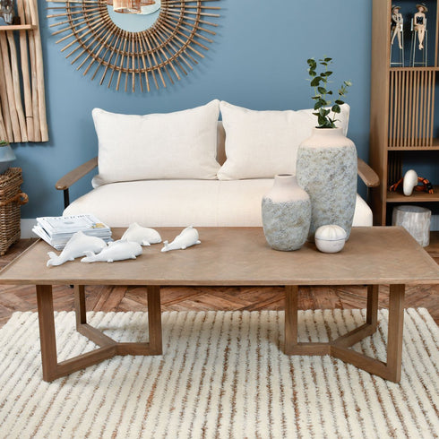 Libra PROMO Foundry Pale Ecru Upholstered Two Seater Sofa