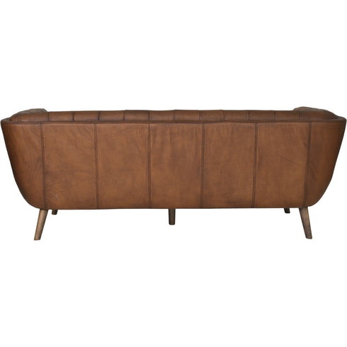 Libra Bellagio Sofa Light Brown Leather