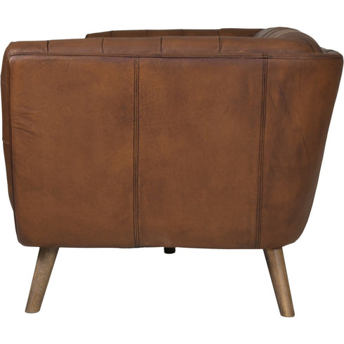 Libra Bellagio Sofa Light Brown Leather