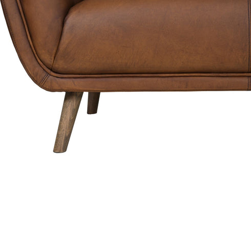 Libra Bellagio Sofa Light Brown Leather