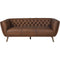 Libra Bellagio Sofa Light Brown Leather
