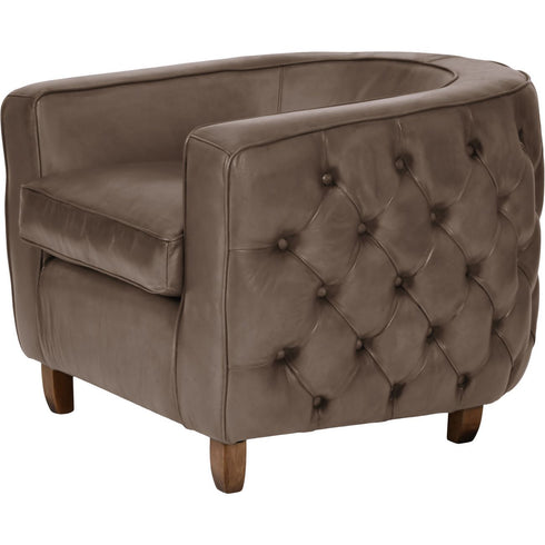 Libra Helix Chester Club Chair Lampre Leather