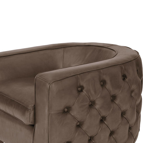 Libra Helix Chester Club Chair Lampre Leather
